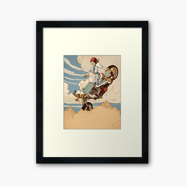 The Worst Bike- Women Who Ride Framed Art Print