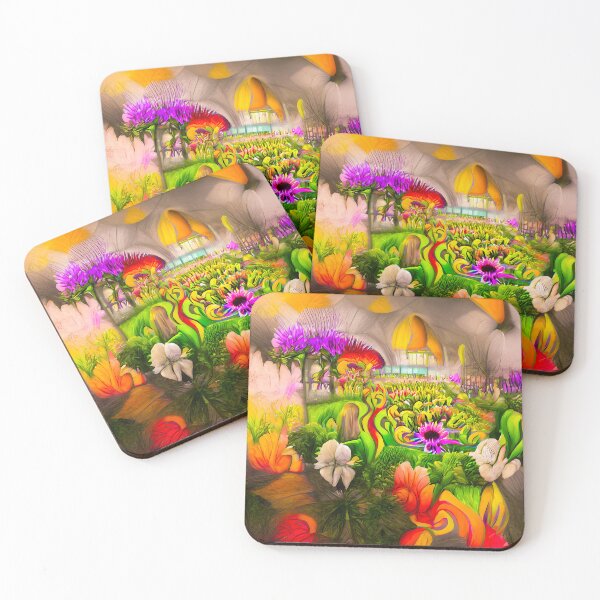 Item preview, Psychedelic Flowers  designed and sold by CSturgill2.