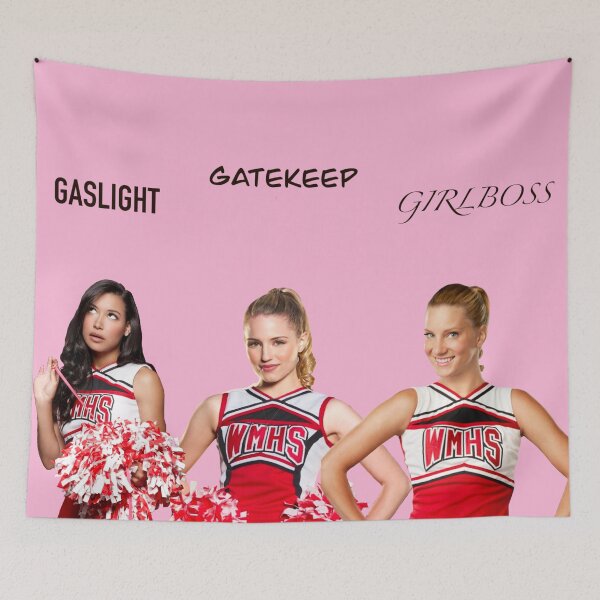 Item preview, Gaslight Gatekeep Girlboss Unholy Trinity Glee designed and sold by iluvfolklore.