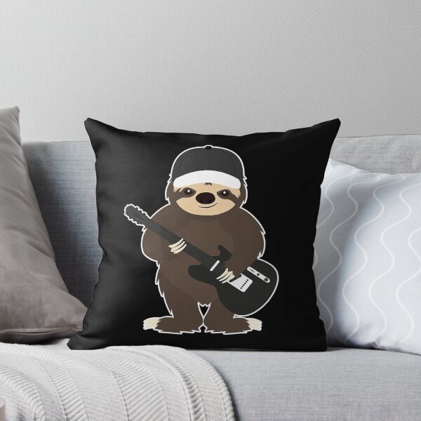 Item preview, Sloth Guitar Band Member Animal Music Sticker designed and sold by melanieqyehb.