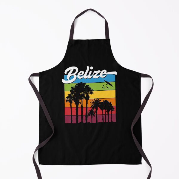 Item preview, Rainbow Belize Souvenir Palm Trees Tropical Vacation designed and sold by Delightfully Cynical.