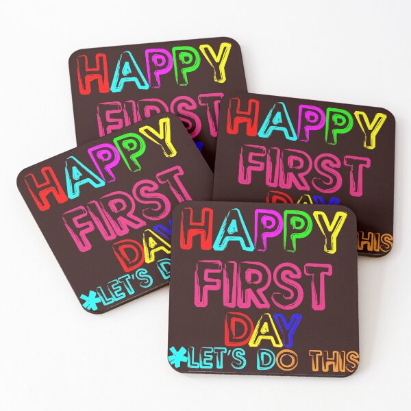 Item preview, Happy First Day Let's Do This Welcome Back To School designed and sold by Newluck01.