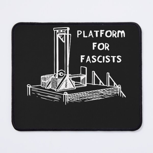 Item preview, A platform for fascists guillotine, anti fascist designed and sold by CoryKurtz.