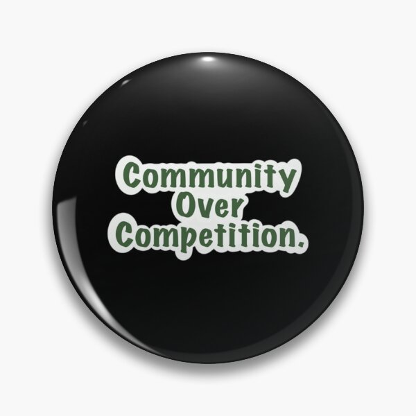 Artikelvorschau, Community Over Competition Aktives T-Shirt entworfen und verkauft von gusplawn5.