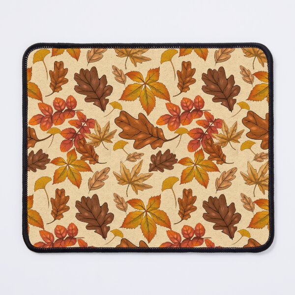 Item preview, Variety of Autumn\ Dead leaves in Seamless Pattern designed and sold by Jessiemay-arts.