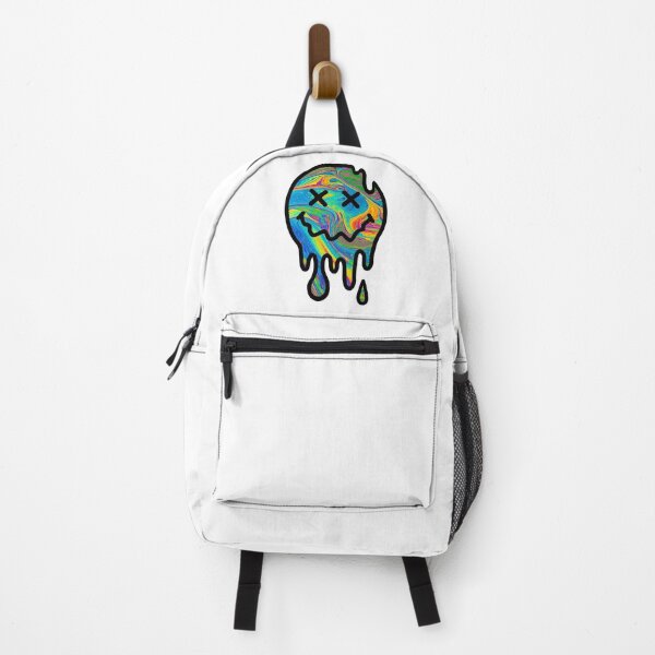 Item preview, Rainbow Trippy Melting Smiley Face designed and sold by Lil-Bit-Batty.