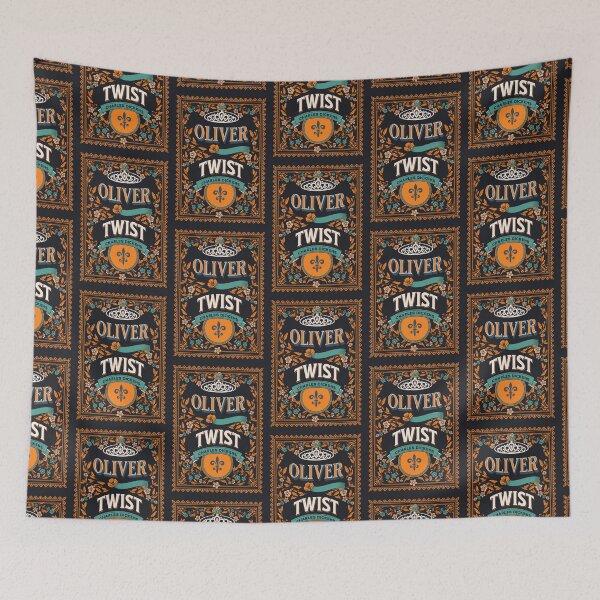 Item preview, Oliver Twist - Charles Dickens Book Cover Art  designed and sold by Suyogsonar25.