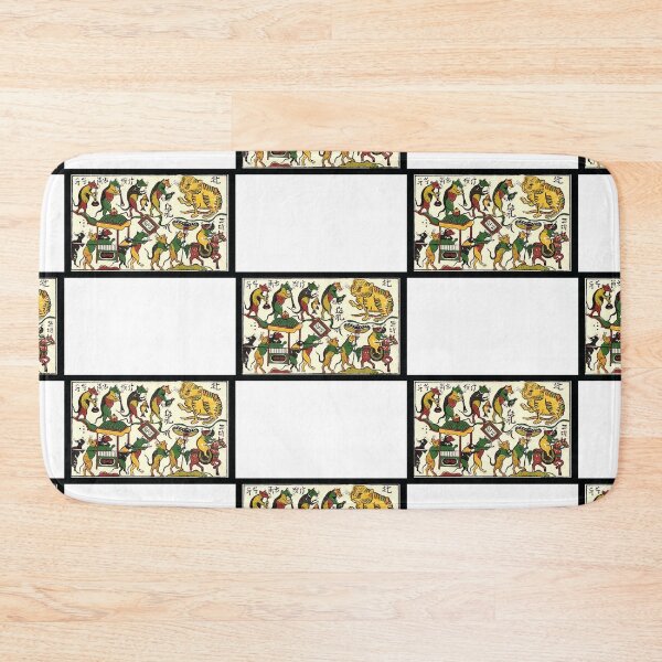Item preview, Rat's wedding - Vietnam folk art  designed and sold by SkyisBright.