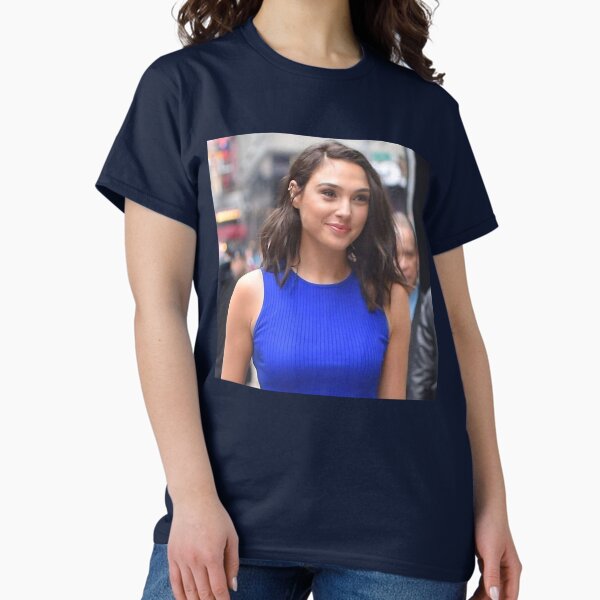 Vista previa del artículo con la obra «Hombre Mejor Gal Gadot foto azul», diseñado y vendido por HagenHeineman.