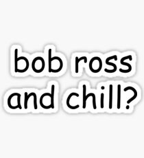 bob ross Sticker