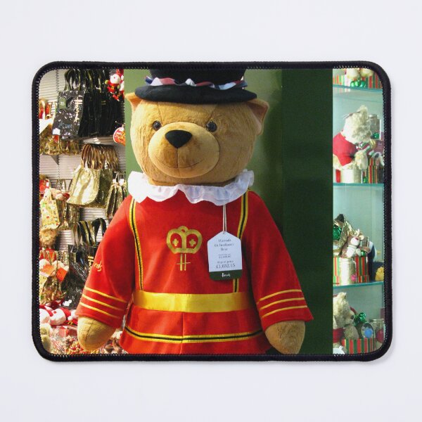 Item preview, Harrods 6ft Beafeater Bear designed and sold by Marilyn Harris.