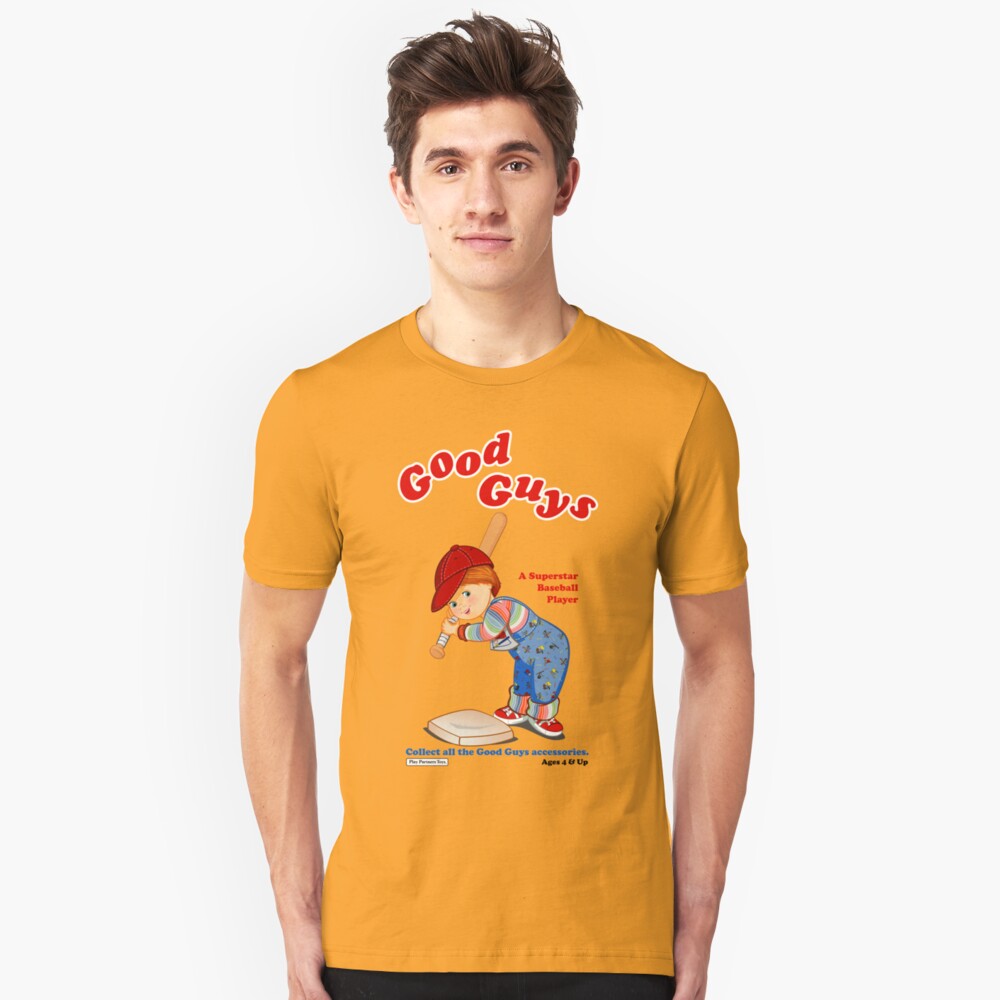 "Good Guys Baseball Player Child's Play Chucky" Tshirt by RG