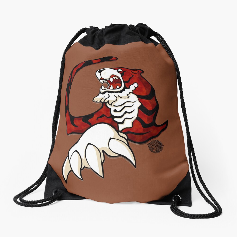 Shenmue Tiger Drawstring Bag