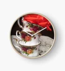 Altes Land Rose Uhr