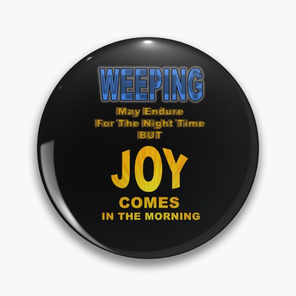 Item preview, Joy Comes In The Morning designed and sold by ORTHODX.