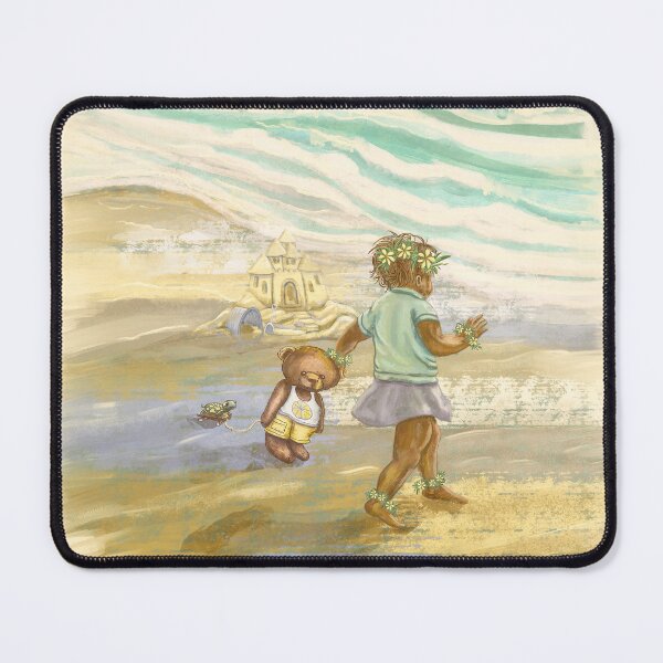 Item preview, Vintage Hawaiian Beach Best Friends  designed and sold by sunnthreads.