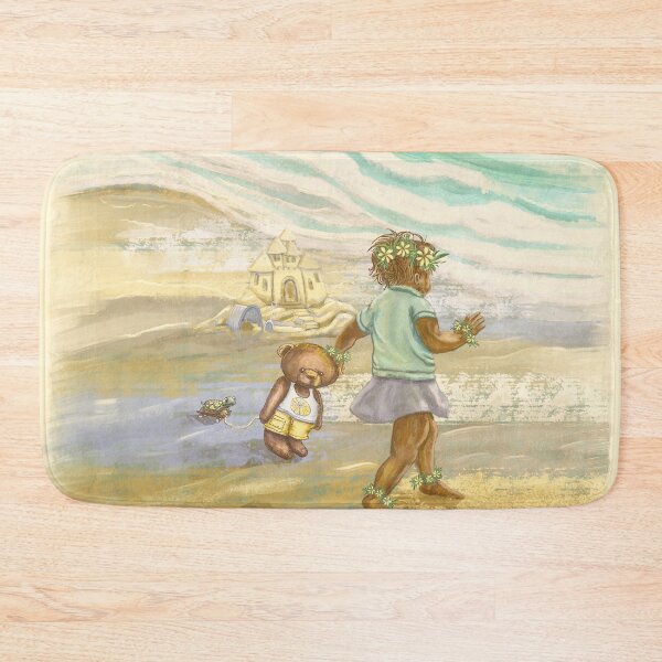 Item preview, Vintage Hawaiian Beach Best Friends  designed and sold by sunnthreads.