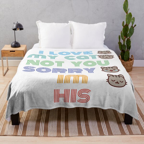 Item preview,  i love my cat not you sorry im his designed and sold by byrne-ma.