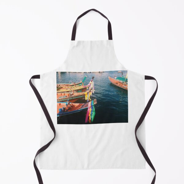 Item preview, Decorated Boats, Koh Tao, Thailand, Travel Photography designed and sold by Sunfleur-Studio.