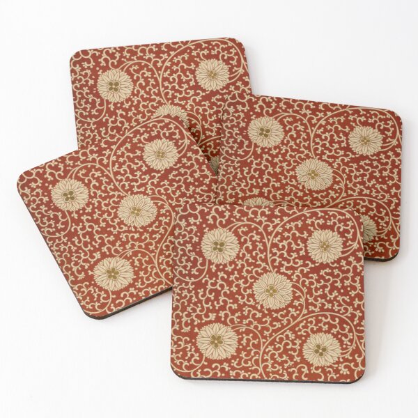 Item preview, Red Chrysanthemums designed and sold by BlueSpecsStudio.