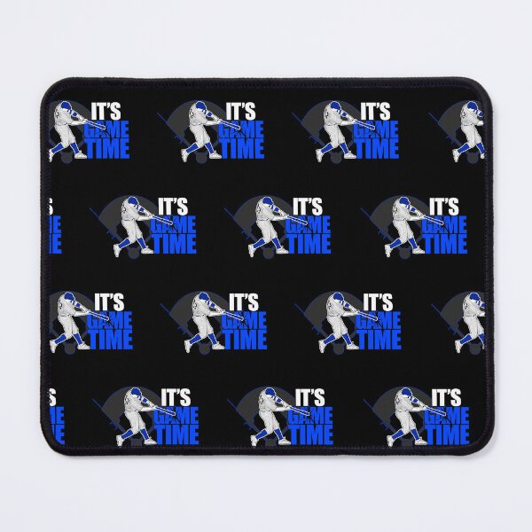 Item preview, It's Game Time - Baseball (Blue) (Pattern 2) designed and sold by Adamzworld.