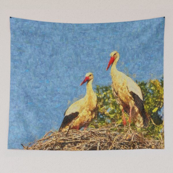 Item preview, Storks in the nest designed and sold by Rafael Serrano Esguerra.