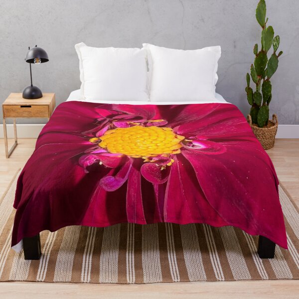 Item preview, The Exhuberant Red Dahlia designed and sold by Photomersion.
