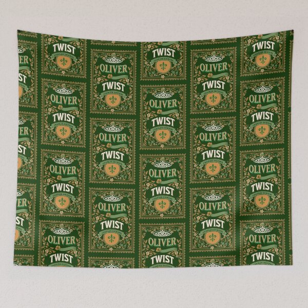 Item preview, Oliver Twist - Charles Dickens Book Cover Art  designed and sold by Suyogsonar25.