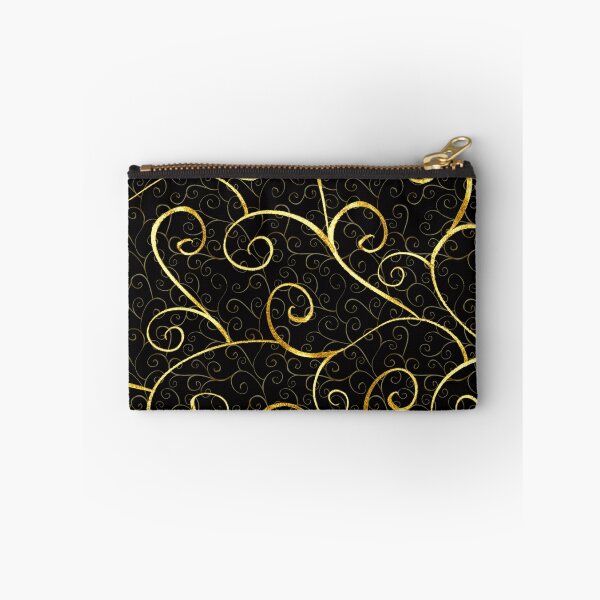 Item preview,  Elegant gold swirls on black designed and sold by FGCART.