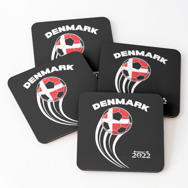 Item preview, World Cup 2022 Team Denmark designed and sold by pod-plus-plus.