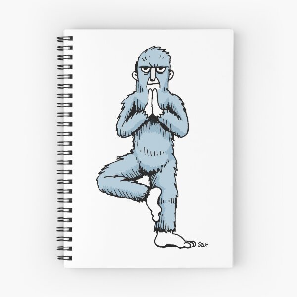 Item preview, Yoga Yeti Pose Number Six designed and sold by Anthony Woodward.