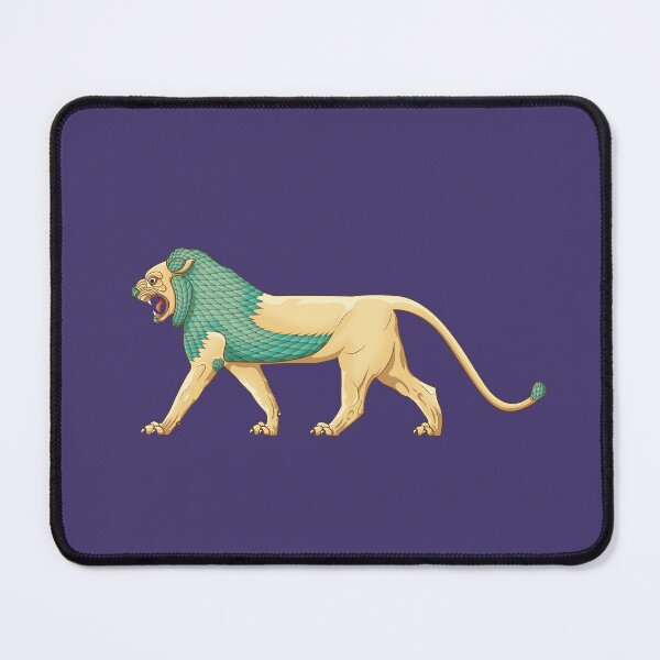Item preview, Turquoise Lion of Ishtar gate designed and sold by Dingir ENKI.