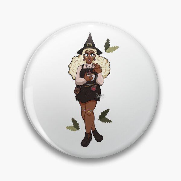 Item preview, Herbal Tea Witch Drawing designed and sold by miss-smith-draw.