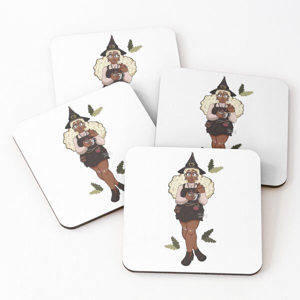 Item preview, Herbal Tea Witch Drawing designed and sold by miss-smith-draw.