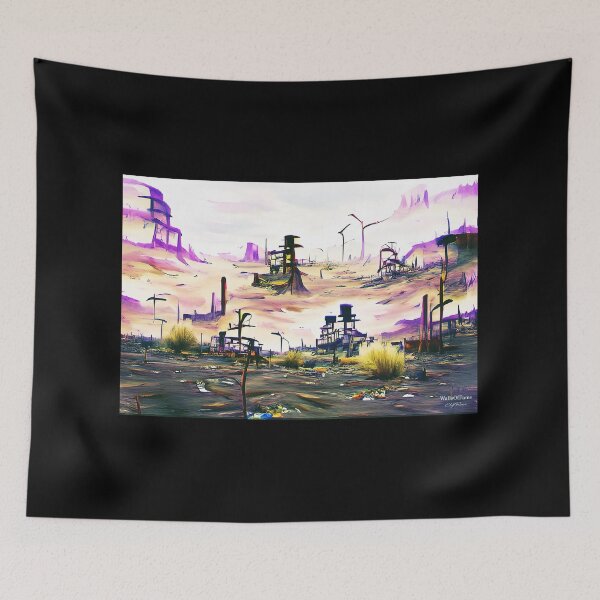 Item preview, Desolate Landscape Digital Transformation From WallsOfFame designed and sold by WallsOfFameAust.