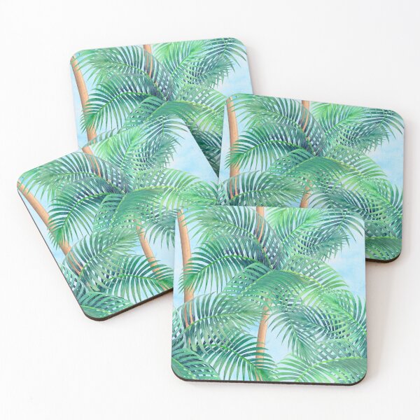 Item preview, Vintage Palm Trees designed and sold by PotluckPrints.