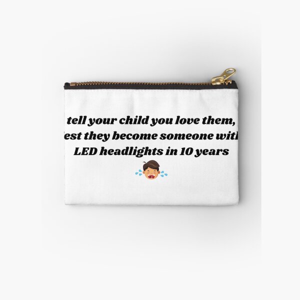 Item preview, Tell your child you love them LED headlights sticker designed and sold by hyperfocusrach.