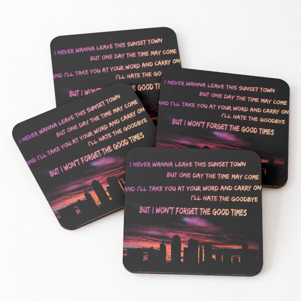 Item preview, Good Times Skyline designed and sold by SaidWithLove.