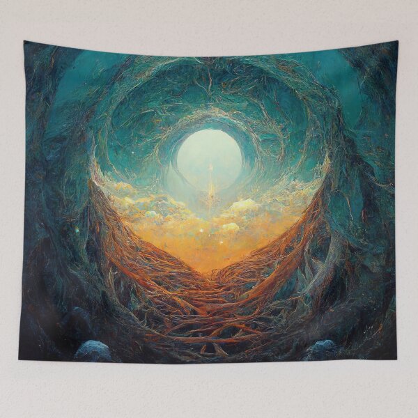Item preview, Aspect of Infinity Abstract AI Generated Art designed and sold by MeAI-Art.
