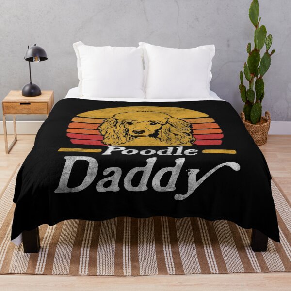 Item preview, Retro Vintage Poodle Daddy designed and sold by More Cute Dogs.