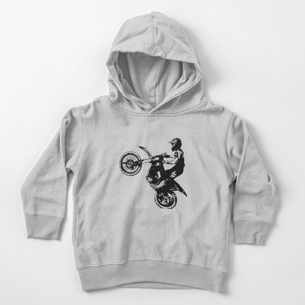 Let's Ride - Motocross Racer Toddler Pullover Hoodie
