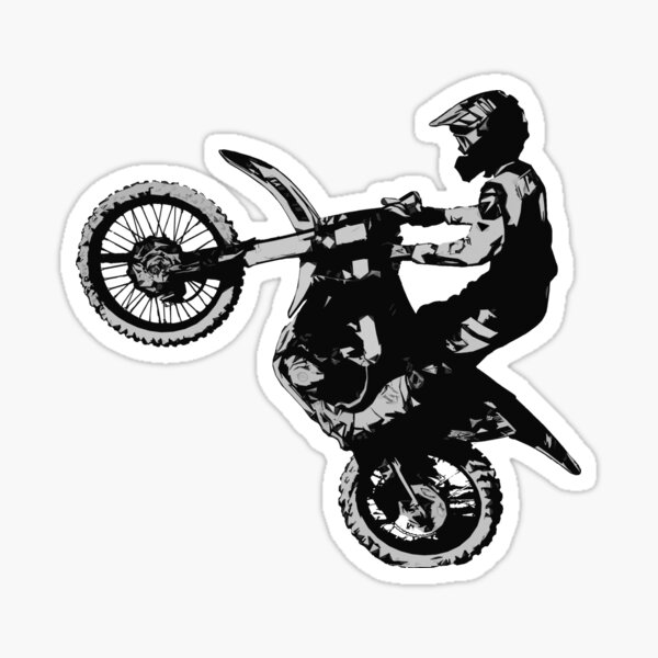 X2 PEGATINAS MUPO LAMINADO MOTOCROSS STICKERS MOTO ENDURO TUNING ADESIVO  DECAL