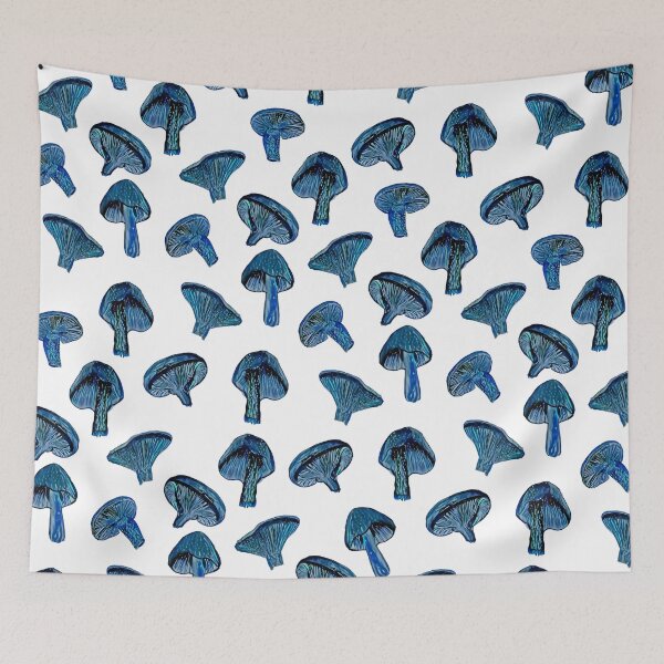 Item preview, blue mushrooms designed and sold by MrCulebra.