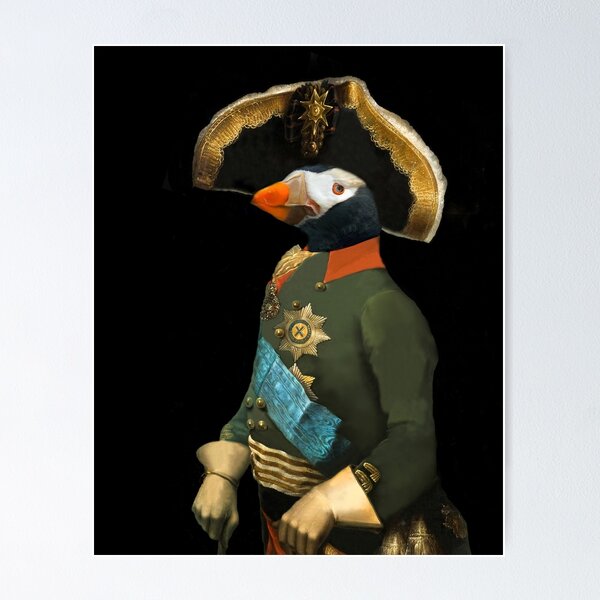 Item preview, The Puffin King -  designed and sold by TheCurators.