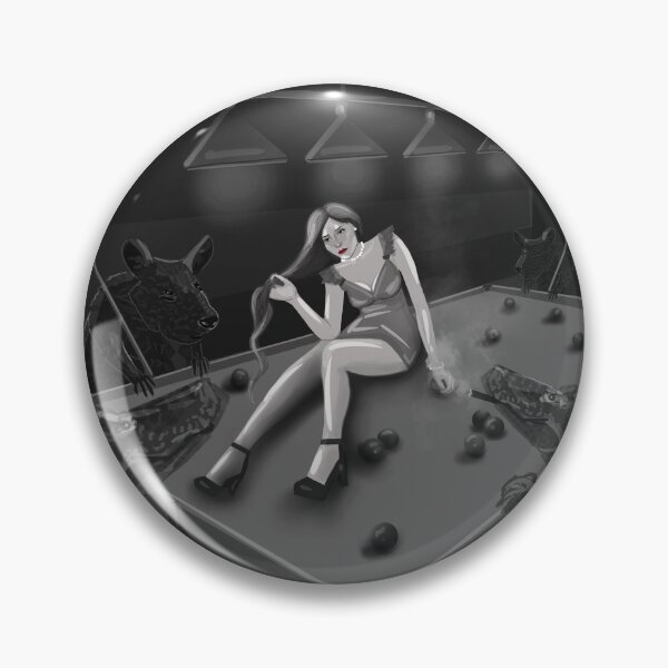 Artikelvorschau, Pool-Babe-Boss entworfen und verkauft von Pariahs-Design.