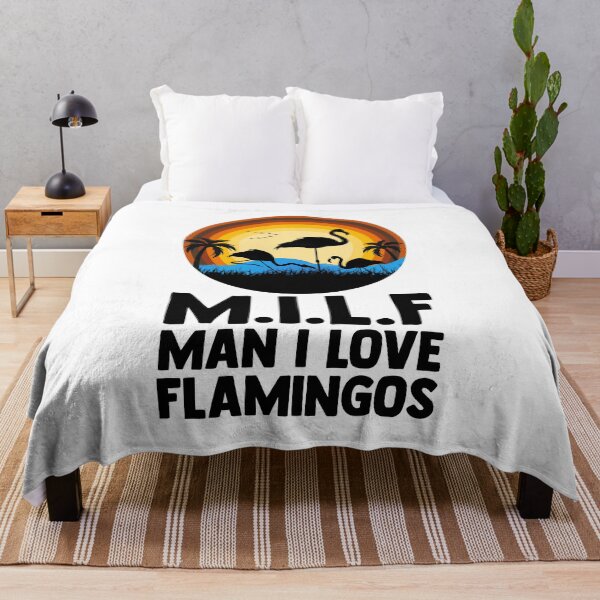 Item preview, Milf Man I Love Flamingos designed and sold by lunacarter.