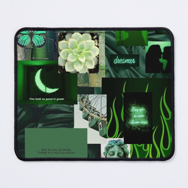 Item preview, Green Aesthetic Collage designed and sold by Carolinejclark.