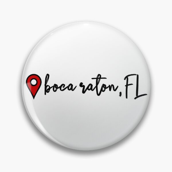 Item preview, Boca Raton Location Tag designed and sold by Lorena Valentina.