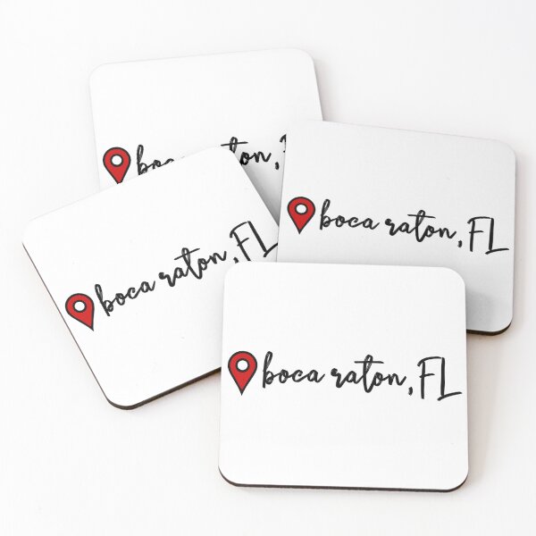 Item preview, Boca Raton Location Tag designed and sold by Lorena Valentina.