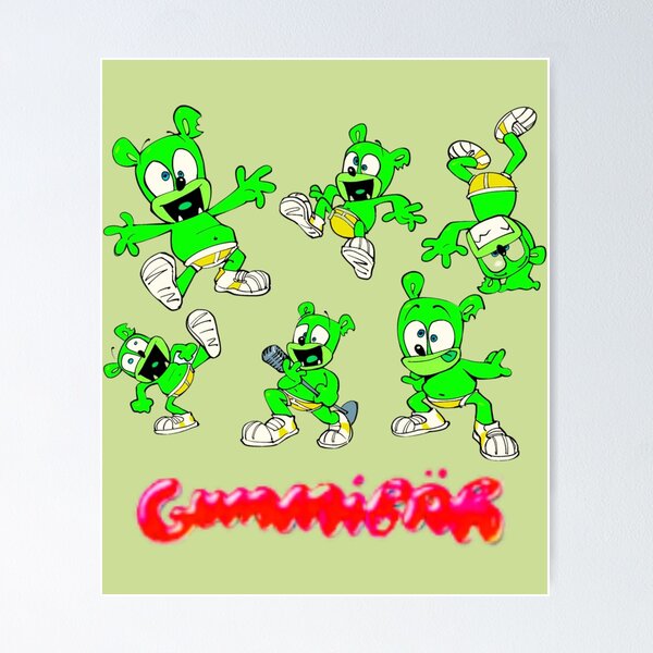 Item preview, The Gummy Bear Song  designed and sold by HalWestZK.